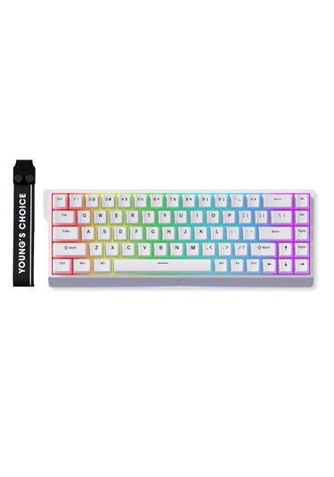 Mchose Ace68 E-sport White %65 Hall Effect Uranus Manyetik Switch