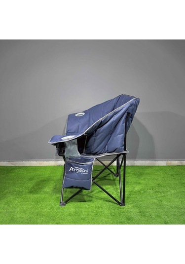 Argeus Nevgrande Comfort Katlanabilir Kamp Koltuğu Lacivert