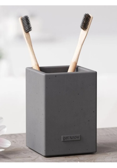 Getknow Home Banyo İçin Diş Fırçası Bardağı 269935372 Siyah