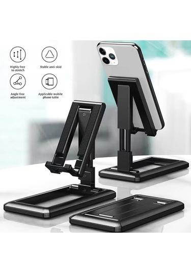 Katlanabilir Açı Ayarlı Telefon Tablet Tutucu Stand-  AL3489