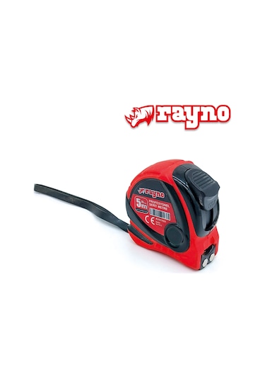 Rayno Profesyonel Şerit Metre 5m X 19mm - 11521 5 M