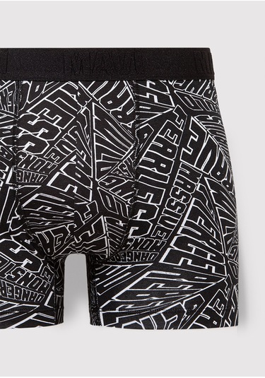 Mavi - Siyah Boxer 0911634-900