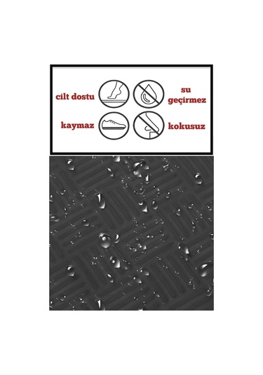 Eva Tatami Yumuşak Zemin Minderi 13 Mm Siyah