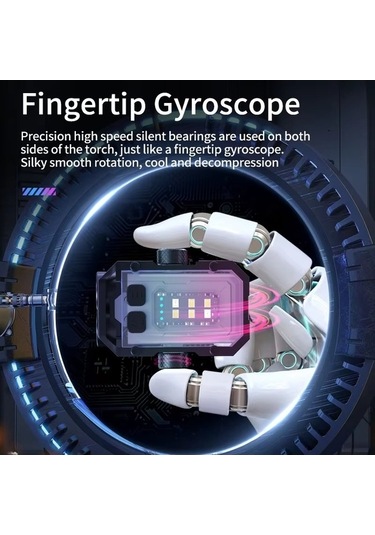 Novahub E-smarter Ysd01pro Mini Anahtarlık Işık, Beyaz, Jiroskop Alt Manyetik Kapak Klipsli Beyaz