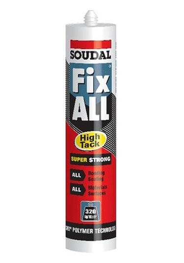 Soudal Fixall Korniş Yapıştıcı 290 Ml Beyaz