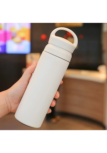 Willowhaven Siyah 500ml Paslanmaz Çelik Kahve Kupası Çift Kat Yalıtım Taşınabilir Hediye Siyah