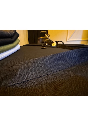 Nivemeshome Siyah 140x220 Keten Masa Örtüsü Siyah