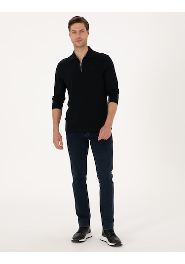 Pierre Cardin Erkek Siyah Sweatshirt 50314046-vr046 Siyah