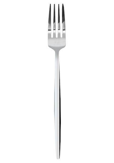 Kitchen Life Paris 6'lı Paslanmaz Çelik Yemek Çatalı - 18/10 Stainless Steel Gümüş