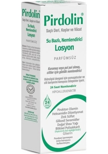 Pirdolin Su  Bazlı Nemlendirici Losyon 150 ML