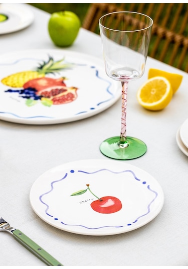 The Mia Furutta Pasta Tabağı 6lı Set 19 Cm