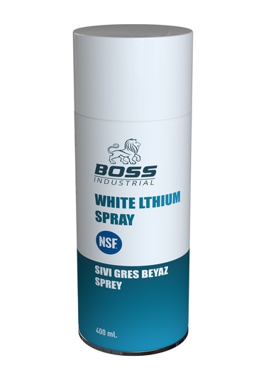 Boss Sıvı Beyaz Gres Sprey - Nsf Onaylı