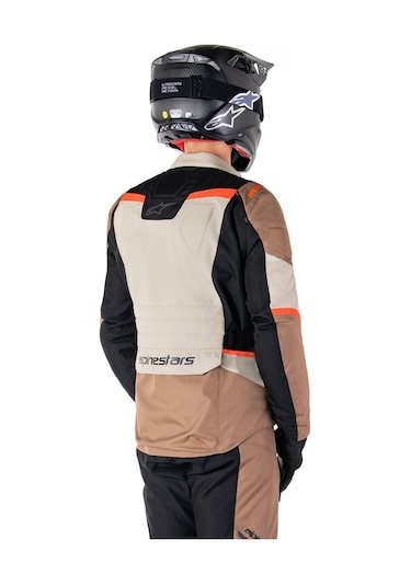 Alpinestars St-1 Wp Korumalı Motosiklet Montu Bej Gri Siyah