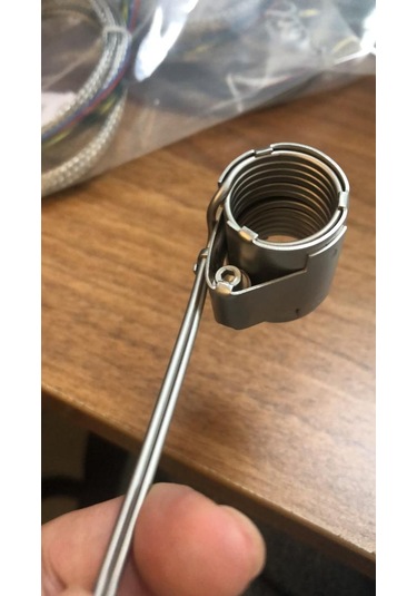 Hotset 1.3 x 2.3mm Sıcak Yolluk Kelepçeli Spiral Rezistans 230v 2