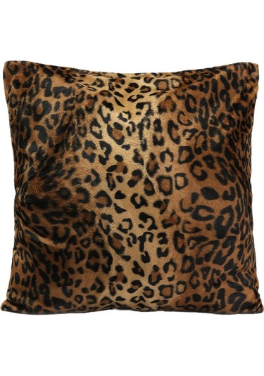 Homyl Leopar Kaplan Zebra Baskı Yastık Kılıfı Kanepe Araba Örtüsü Tarz 01