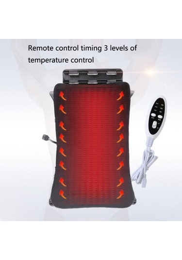 Novahub Elektrikli Isıtma Kemeri Bel Lomber Omurga Masajı Bel Dört Mevsim Isıtma Omurga Düzeltme Sıradan Model Siyah , Boyut:sıradan Model Siyah Diğer Çok Renkli