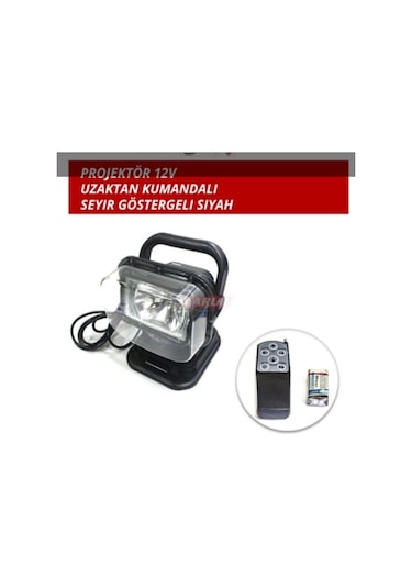 Projektör Seyir Göstergeli 12v Siyah