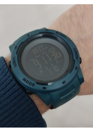 Quamer Erkek Kol Saati Dijital Su Geçirmez 2184 Mavi