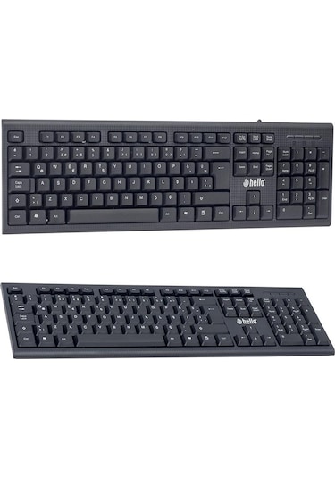 Hello Hl 18742 Usb Kablolu Standart Q Klavye