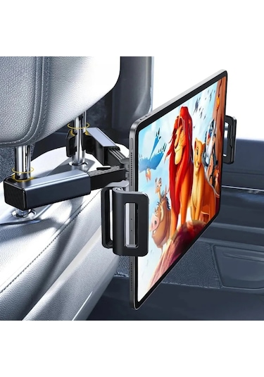 Hymark Araba Kafalık 12.9 İnç Araç Arka Koltuk Evrensel Tablet Ve
