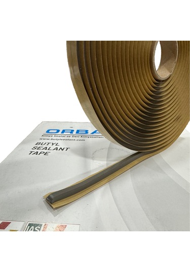Orbay Butil Bant Sıvı Geçirmez Sızdırmazlık Bantı 5 x 5 MM 9 M