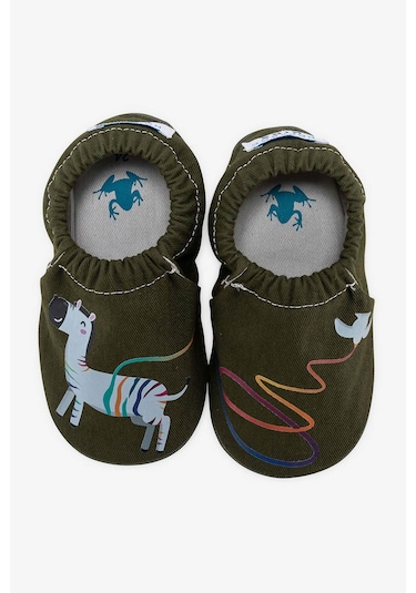 Hopfrög Kids Tiffany Hyper Haki Barefoot Akıllı Patik Haki Yeşili
