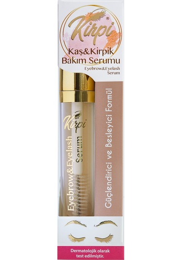 Kirpi Vegan Kaş ve Kirpik Serumu