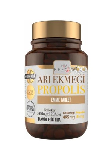 Bee'o Up Arı Ekmeği + Propolis 120 Emme Tablet