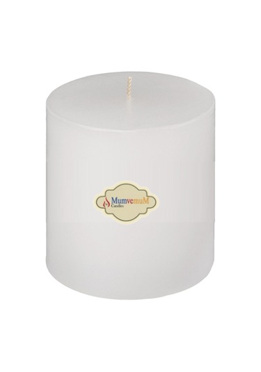 Gökçeada Beyaz 3 Lü Set Mum Beyaz