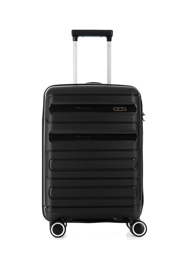 Ççs 5225 Polipropilen Kabin Boy Valiz-siyah Siyah
