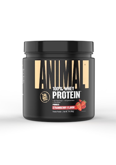 Universal Animal Whey Protein Çilek Aromalı 454 Gr Çilek