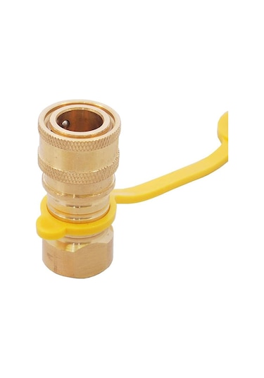 Padalink 3/8" Burçlu Doğal Gaz Izgarası Hortumu Hızlı Bağlantı Uyumlu 3'lü Adaptör Seti