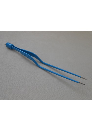 Bipolar Bayonet Penset 20 Cm Pinli Kablo Girişli