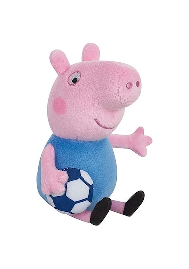 Peppa Pig Peluş Kostüm Futbolcu Peppa Çok Renkli