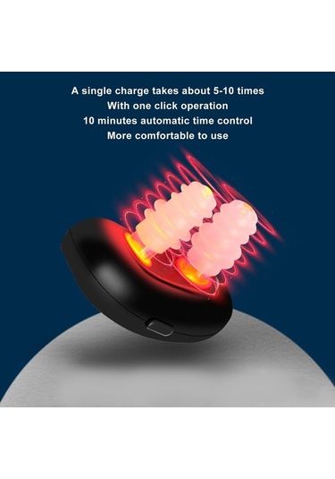 Wondernest Siyah Rotlicht Cihazı - Rinit Ve Alerjik Burun Tedavisi, Lichen Giderici Siyah