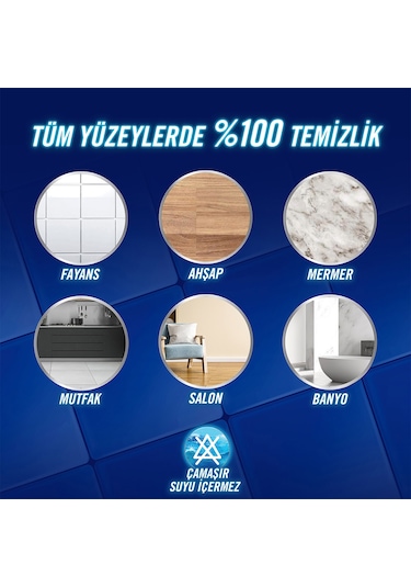 Domestos Yüzey Temizleyici Çam 3 x 1500 ML