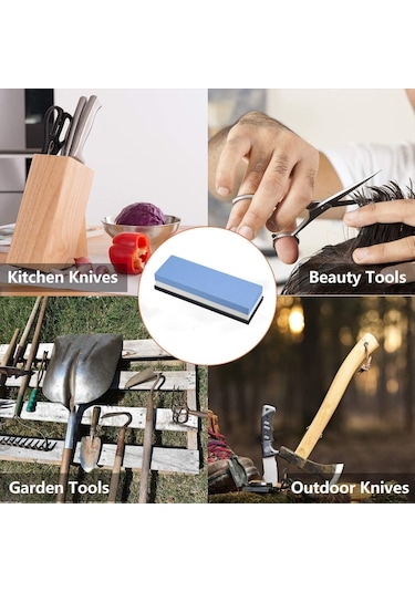 Valkyrie 400 1000 Çift Taraflı Profesyonel Bileme Taşı Sulu Biley 1. Kalite Uzun Ömürlü