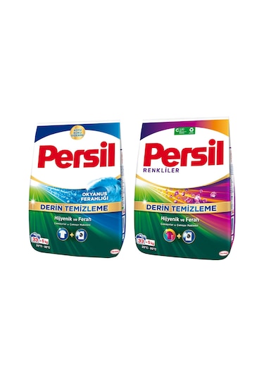 Persil Matik 5 Kg Okyanus Ferahlığı Ve Renkliler 2 Li