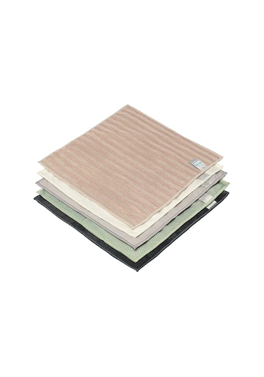 Smart Solutions Cozy Clean 30x27 Cm Mikrofiber Temizlik Bezleri Seti 5 Adet 399847706 Bej