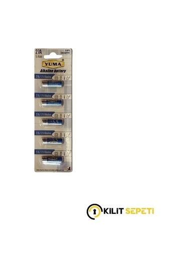 Yuma 12v Alkalin Pil 27a-523