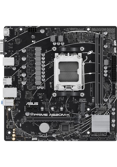 Asus Prıme A620m-k Ddr5 Hdmı Pcıe 16x V4.0 Am5 Matx