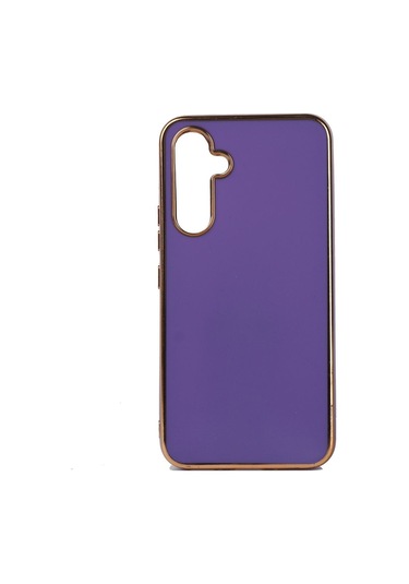 Samsung Uyumlu Galaxy A14 Kılıf Zore Bark Kapak Derin Mor