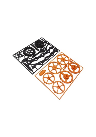 Stem Çevirmeli Araba Seti - Çocuklar İçin Eğlenceli Ve Eğitici Montaj Oyuncağı 5+ Yaş