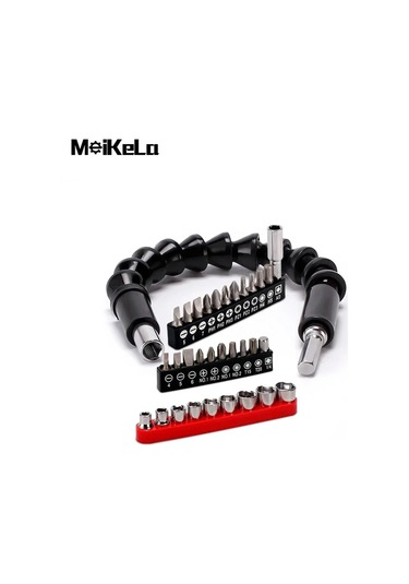 Esnek Açı Uzatma Bit Kiti Matkap Veya Tornavida İçin 1/4 'soket Adaptör Aracı Matkap Derecesi Dik Açılı Matkap Ekleme Renk: 32pc