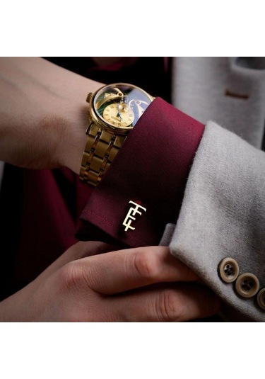 Earnshaw Es-008-c1 Kol Düğmesi Altın