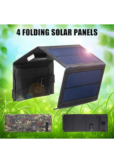 Butu 5V 10W Usb Solar Güneş Paneli Şarj Cihazı