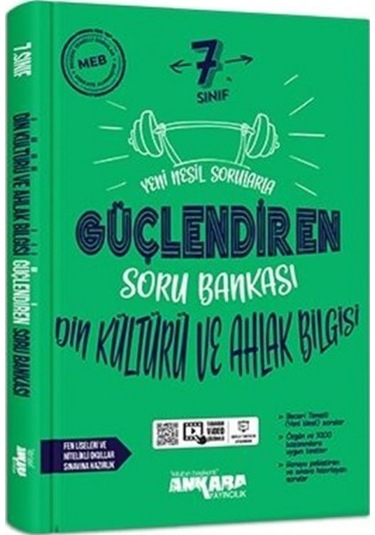 7. Sınıf Din Kültürü ve Ahlak Bilgisi Güçlendiren Soru Bankası -  Ankara Yayıncılık