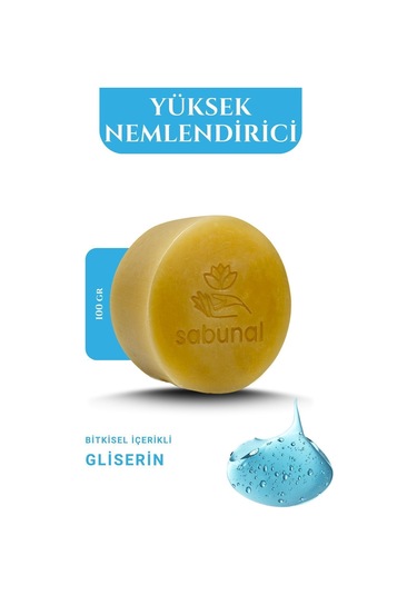 Sabunal Gliserin Sabunu 3 Adet - Yoğun Nem Destekli Sabun