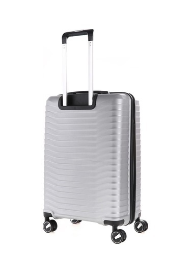 5235 Polipropilen Orta Boy Valiz-gümüş Gümüş