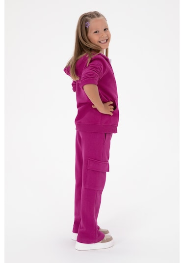 U.s. Polo Assn. Kız Çocuk Fuşya Eşofman Altı 50316892-vr023 Fusya